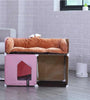 Warm Cat House Double Cat Villa Fully Enclosed