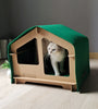 Wooden Cat House All Season Dog House