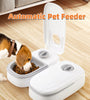 Automatic Pet Feeder Smart Food Dispenser For Cats Dogs Timer Stainless Steel Bowl Auto Dog Cat Pet Feeding Pets Supplies